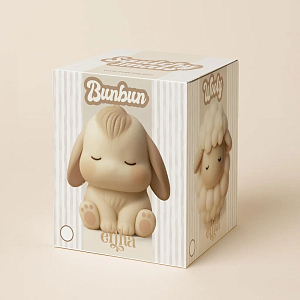 Игрушка сквиш антистресс Mrs. Ertha "Кролик BunBun", бежевая